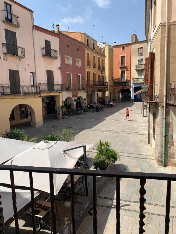 Casa Moner Loft edifici històric centre medieval de Castelló Castellón de Ampurias Exterior foto